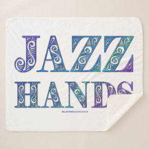 Cobertor Sherpa SlipperyJoe's musical da Broadway Jazz Hands queer