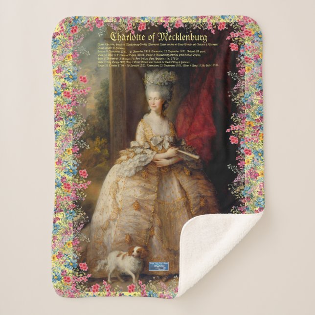 Cobertor Sherpa Sm-Sh (Rainha Charlotte C)SDCescartazes ©️ 2024 (Frente)