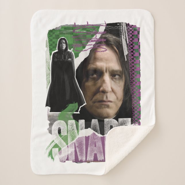 Cobertor Sherpa Snape (Frente)