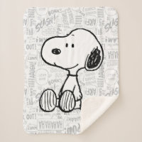 Snoopy em Histórias em quadrinhos brancas pretas
