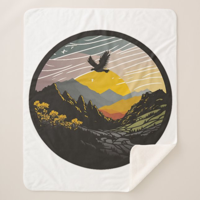 Cobertor Sherpa Snowdonia (Frente)