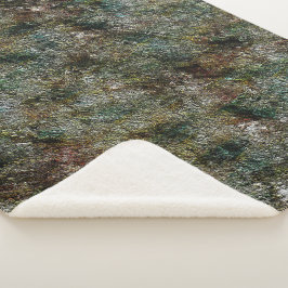 Cobertor Sherpa Sobras de tinta spray da cabine de pintura