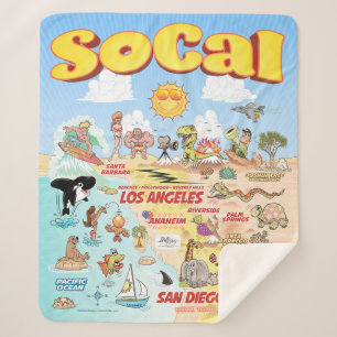 Cobertor Sherpa SoCal Médio