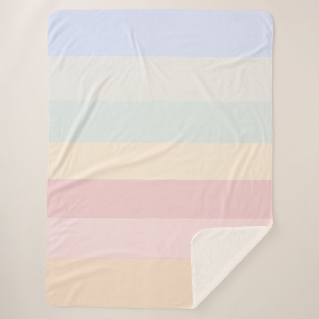 Cobertor Sherpa Soft Colors  (Frente)