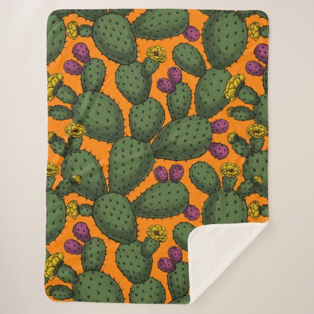 Cobertor Sherpa Sol do deserto (Frente)