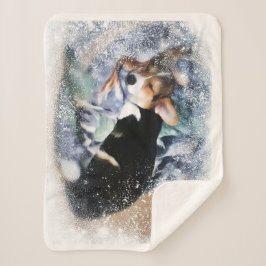 Cobertor Sherpa Solsh Corgi