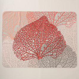 Cobertor Sherpa Sombra Coral