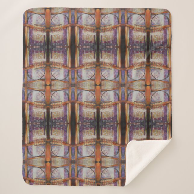 Cobertor Sherpa Somos Todas Mães Voando À Volta Da Mesma Luz. (Frente)