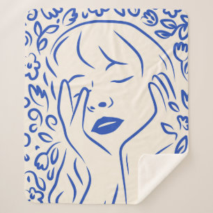 Cobertor Sherpa Sonho de Flor Suave