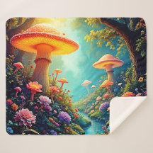 Sonho Encantado de Floresta de Mushroom