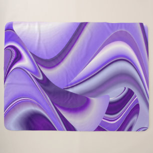 Cobertor Sherpa Sonhos de Arco-Íris de Flor Roxo