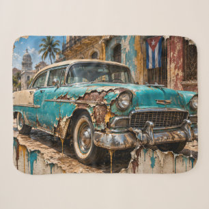Cobertor Sherpa Sonhos de Havana, Cromado Enferrujado
