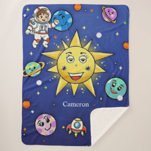 Cobertor Sherpa Sonhos de Infância, Grande 60 X 80