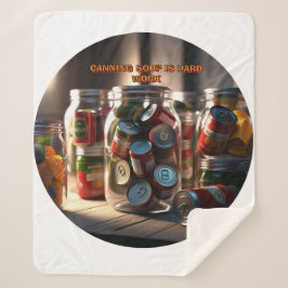 Cobertor Sherpa Sopa De Canning É Trabalho De Duro