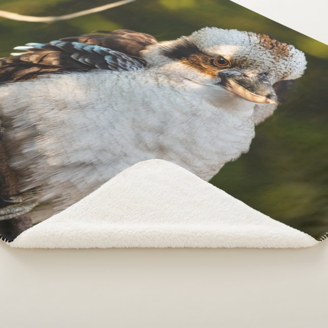 Cobertor Sherpa Soprava rindo kookaburra (3/4)