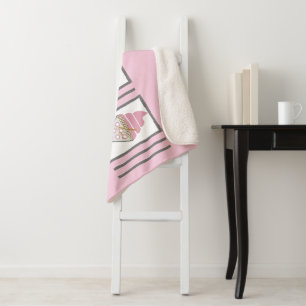 Cobertor Sherpa Sorvete irresistível Sherpa Blanket - Adiela Akoo