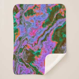 Cobertor Sherpa Sour Marble  Sherpa Blanket