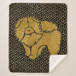 Cobertor Sherpa SPARKLY THANG Chow faux metal sherpa coberket