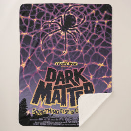 Cobertor Sherpa Spider Cosmic Web, Galáxia Halloween dos Horrores