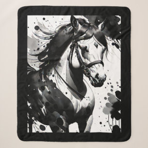 Cobertor Sherpa Spirit Pony 9