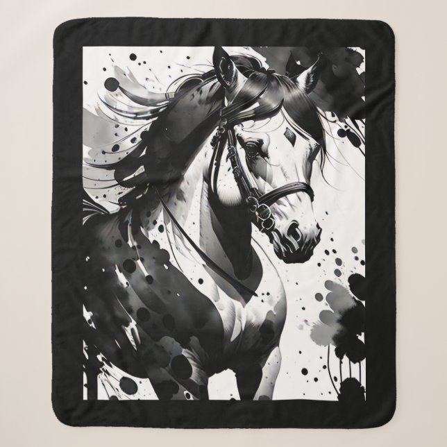 Cobertor Sherpa Spirit Pony 9 (Frente)