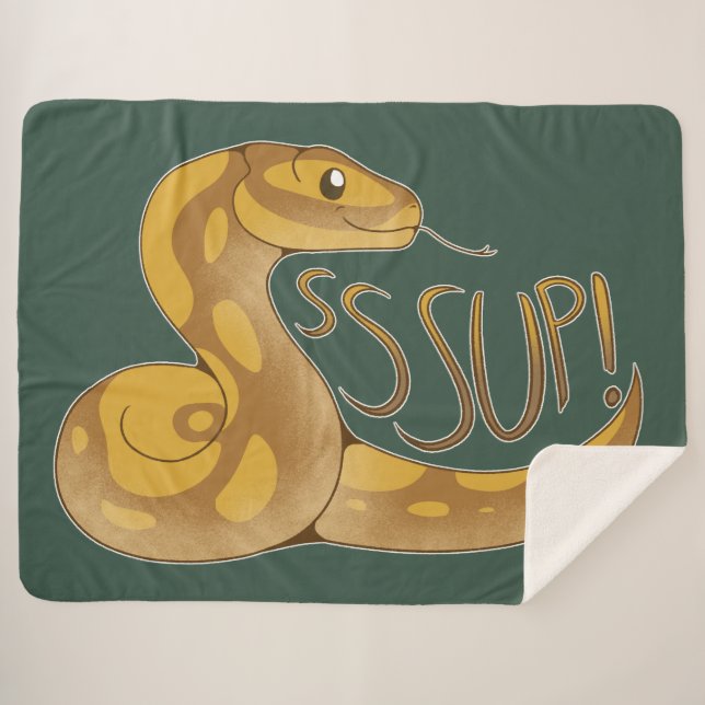 Cobertor Sherpa SSSup! (Frente (Horizontal))