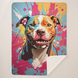 Cobertor Sherpa Staffordshire Birthday Fun