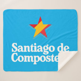 Cobertor Sherpa Stars of Spain – Santiago de Compostela