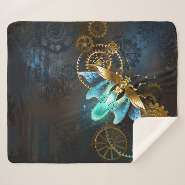 Cobertor Sherpa Steampunk Firefly (Frente (Horizontal))