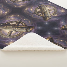Cobertor Sherpa Stellar Path – Journey Through the Universe´9