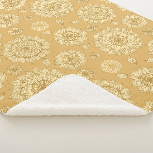 Cobertor Sherpa Stilidade solar II em âmbar quente (3/4)