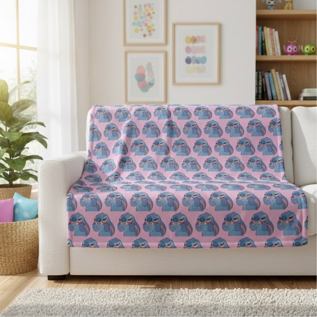 Cobertor Sherpa Stitch Sherpa Blanket (Criador carregado)