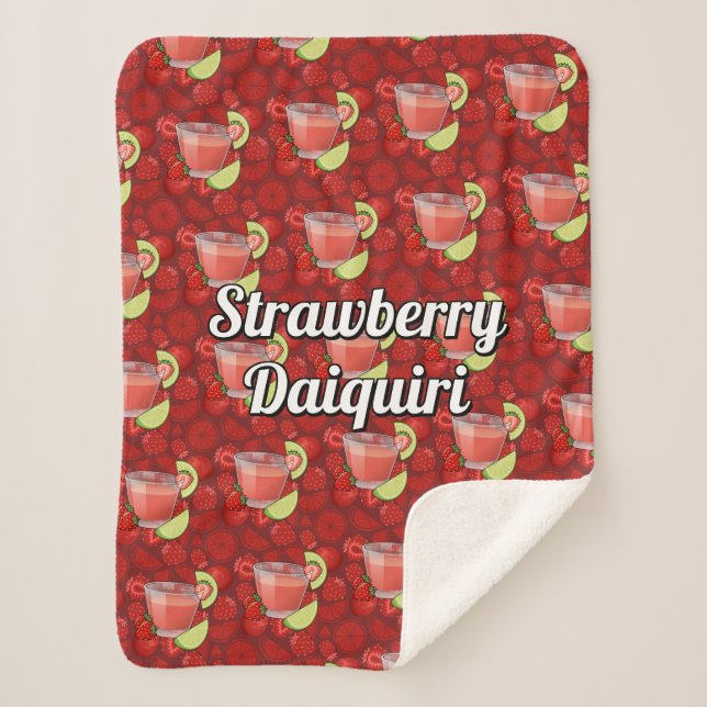 Cobertor Sherpa Strawberry Daiquiri (Frente)