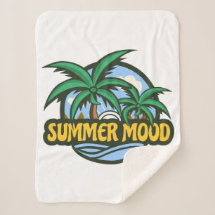 Cobertor Sherpa Summer Mood