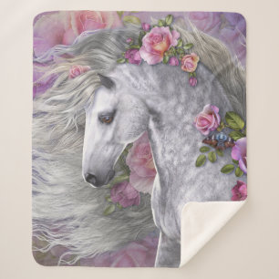 Cobertor Sherpa Summer Rosa Sherpa Blanket