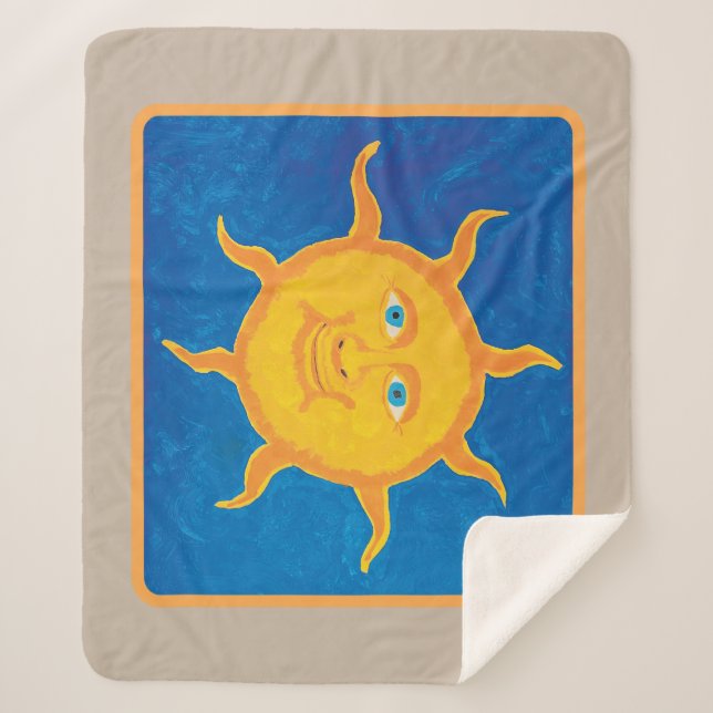 Cobertor Sherpa Sun Sherpa Blanket do Sweet Boy (Frente)