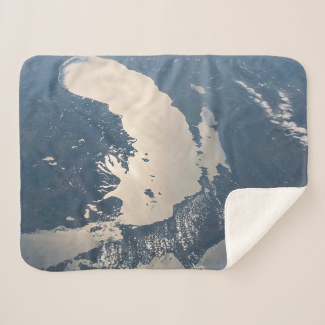 Cobertor Sherpa Sunglint Beams Do Lago Michigan (Frente (Horizontal))