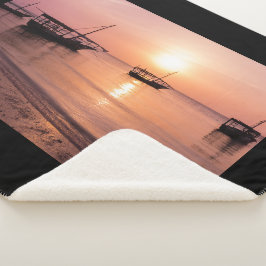 Cobertor Sherpa Sunset em Zanzibar