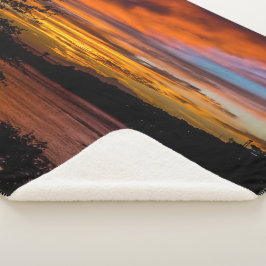 Cobertor Sherpa Sunset na Praia, Cabo Verde