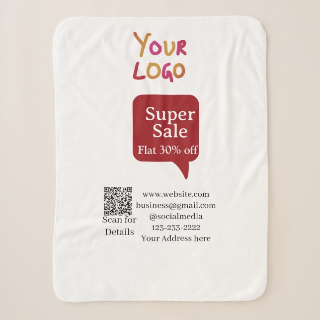Cobertor Sherpa super promoção desconto comercial digital código Q (Frente)