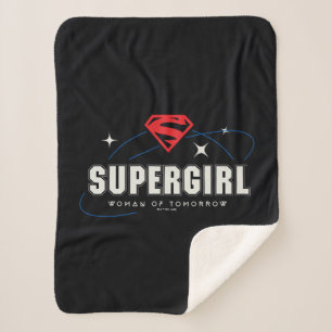 Cobertor Sherpa Supergirl Mulher do Futuro