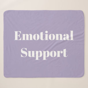 Cobertor Sherpa Suporte emocional
