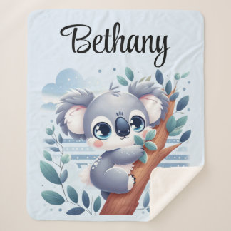 Cobertor Sherpa Sweet Baby Koala - Sherpa Blanket