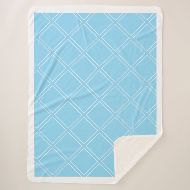 Cobertor Sherpa SWEET DIAMOND, Fleece  (Frente)