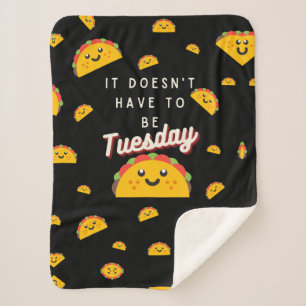 Cobertor Sherpa Taco Blanket