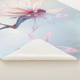 Cobertor Sherpa „Tanz der Lichtfeen“