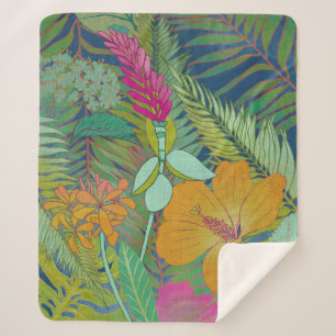 Cobertor Sherpa Tapeçaria Tropical II