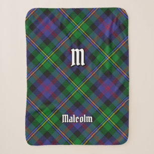 Cobertor Sherpa Tartan do Clã Malcolm