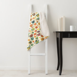 Cobertor Sherpa Tea-Time Sherpa Blanket