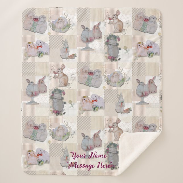 Cobertor Sherpa Tema Pipa e Marlow (Frente)